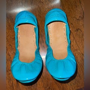 Tieks Patent Blue Size 7
